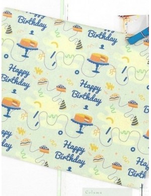 Ткань Happy Birthda