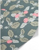 Ткань 100 % Хлопок Dailylike, Ягоды брусники , Плотность 165 г/м2, ширина 110 см.
